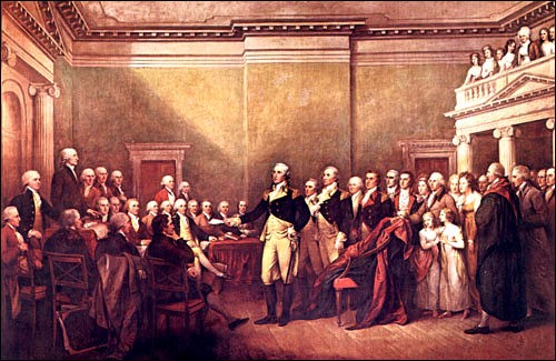 Washington Resigns Commission